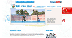 Desktop Screenshot of delhiheritageschool.com